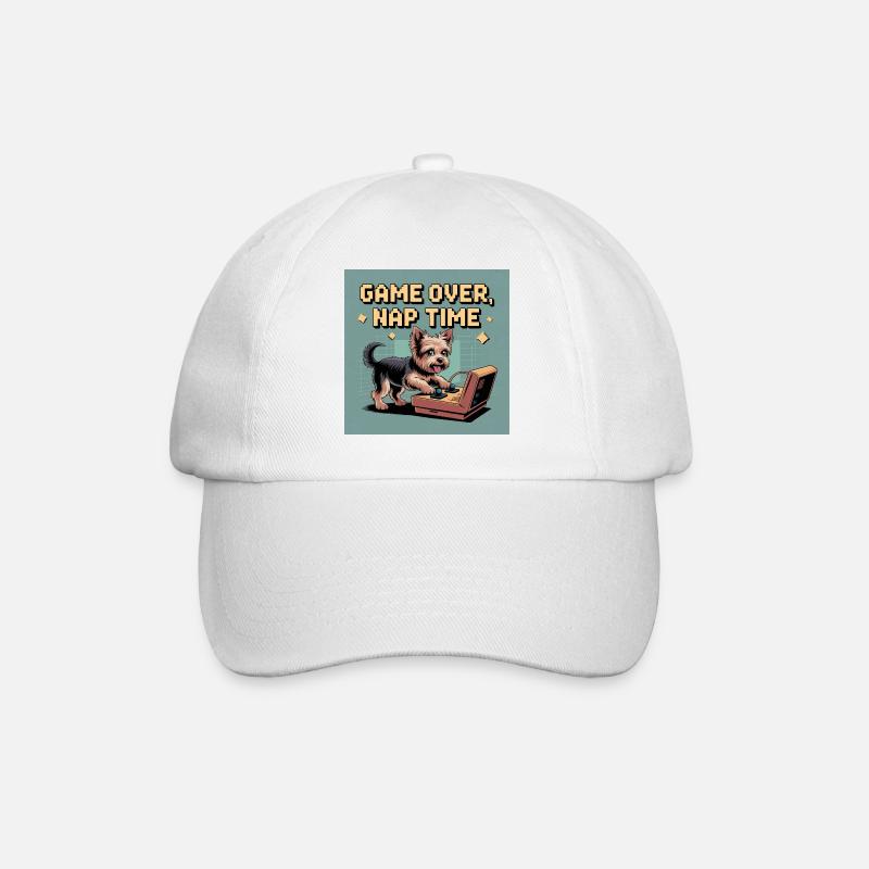 Dog and Console : Jeu virtuel - Casquette classique - blanc/blanc