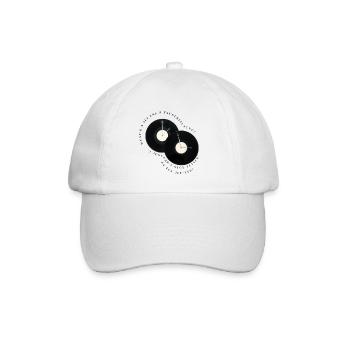 What's A Jet Lag's Favourite Song? - Baseball Cap - white/white - Front