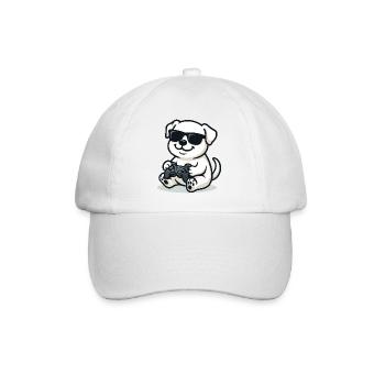 Controller Pup - Baseball Cap - white/white - Front