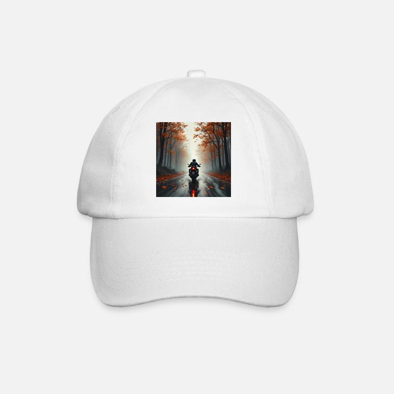 Ride The Fall - Baseball Cap - white/white
