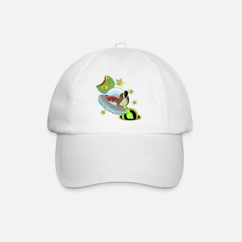 FERMÉ - Casquette classique - blanc/blanc