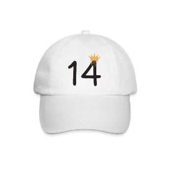 14 - Baseball Cap - white/white - Front