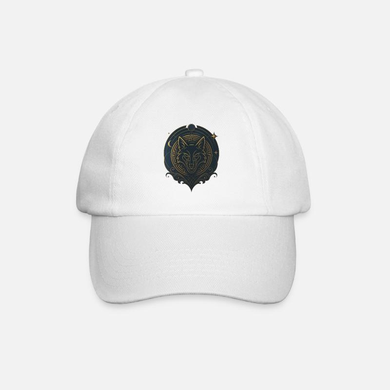 Avi Collection - Royal Wolf Emblem - Baseballkappe - Weiß/Weiß