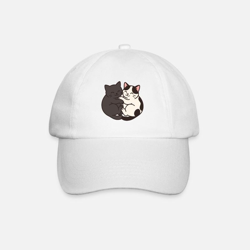 félin - Casquette classique - blanc/blanc