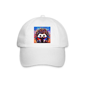 hérisson - Casquette classique - blanc/blanc - Devant