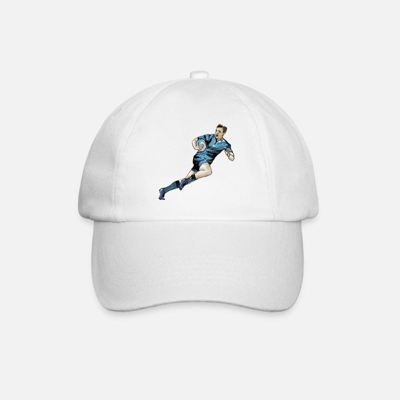 Rugby - Casquette classique - blanc/blanc