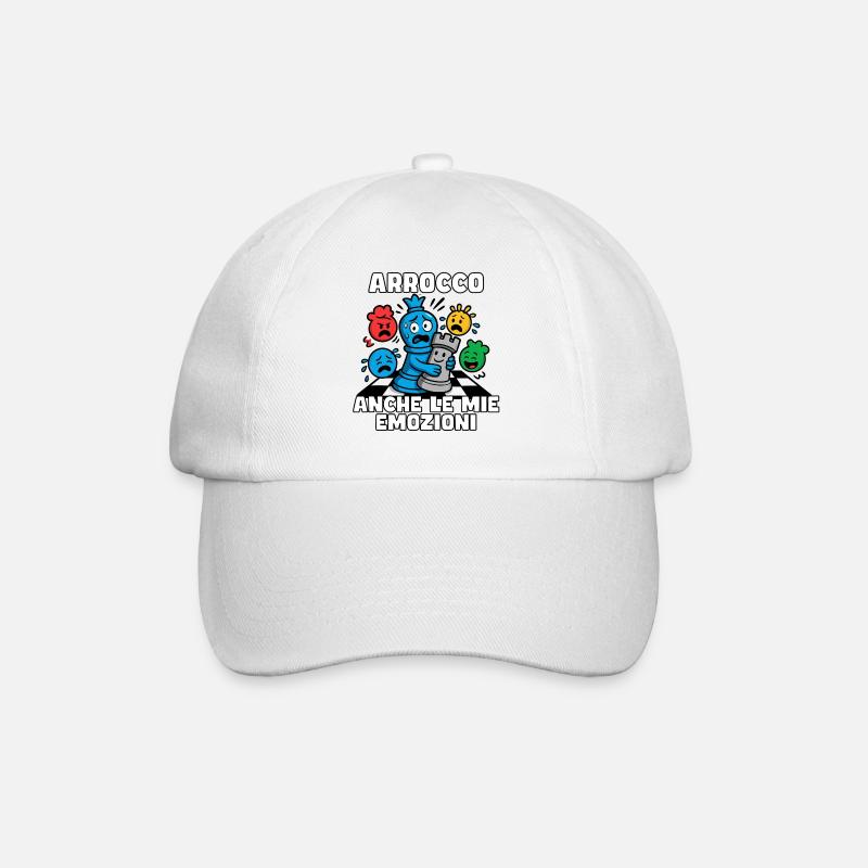 Roque émotionnel d’urgence - Casquette classique - blanc/blanc