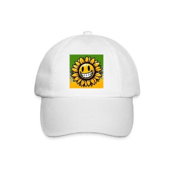 Tournesol - Casquette classique - blanc/blanc - Devant