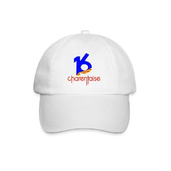 Department 16 Charentaise - Baseball Cap - white/white - Front