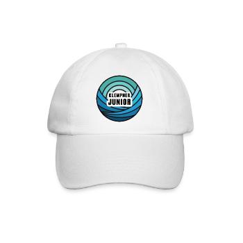 Klempner Junior Kind Azubi Nachwuchs Nachfolger - Baseballkappe - Weiß/Weiß - Vorne