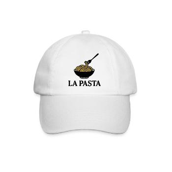 La Pasta - Casquette classique - blanc/blanc - Devant