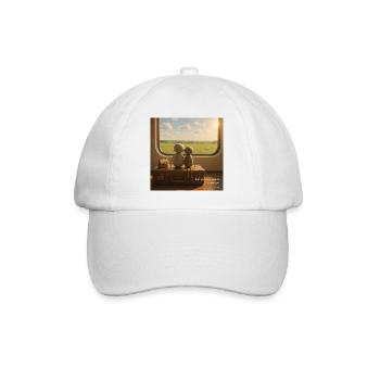 Railside Companions Reise-Set - Baseballkappe - Weiß/Weiß - Vorne