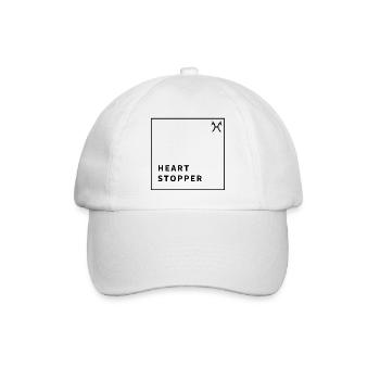 Hannoveraner - Dein "heartstopper" - Baseballkappe - Weiß/Weiß - Vorne