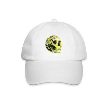Neon Crâne Boule Disco - Casquette classique - blanc/blanc - Devant