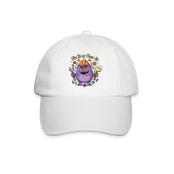 Fix It or Fear It Build Monster - Baseball Cap - white/white - Front