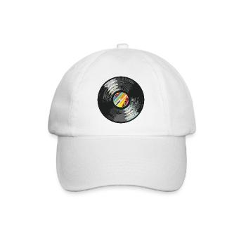 Vinyl_6 - Casquette classique - blanc/blanc - Devant