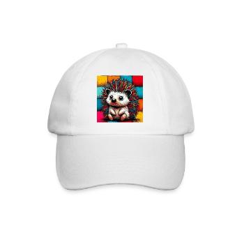 hérisson - Casquette classique - blanc/blanc - Devant