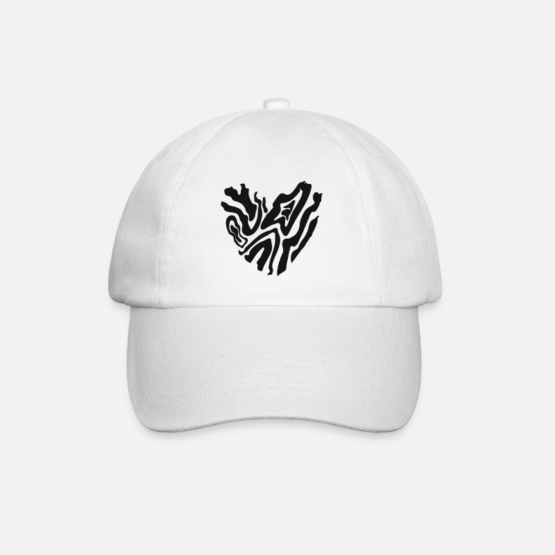 Cœur de tigre - Casquette classique - blanc/blanc