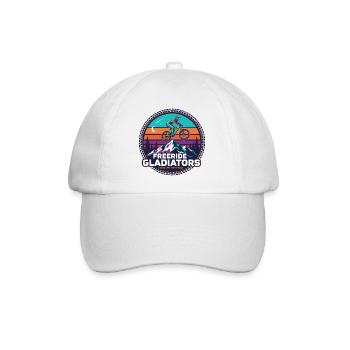 Freeride Gladiators Peak Ride - Baseball Cap - white/white - Front