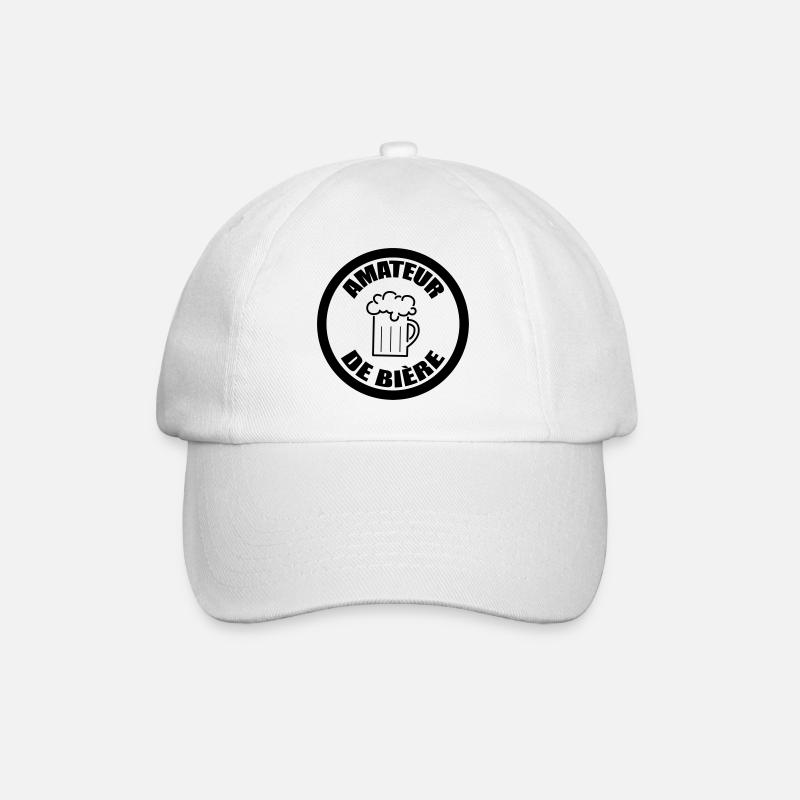 Beer Lover | Alcohol - Baseball Cap - white/white
