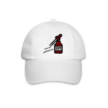 Espoir Patience - Casquette classique - blanc/blanc - Devant
