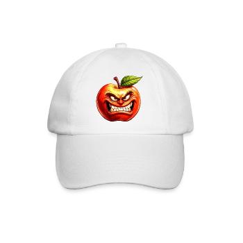 apple - Baseball Cap - white/white - Front