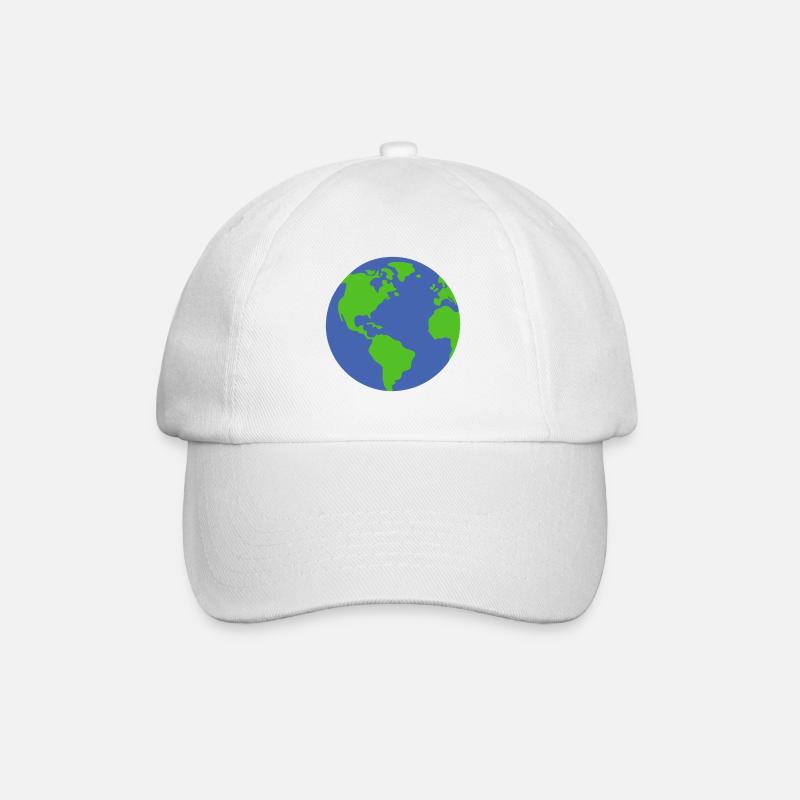 Planète Terre - Casquette classique - blanc/blanc