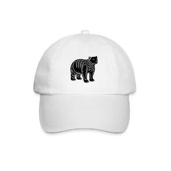 Ours polaire - Casquette classique - blanc/blanc - Devant