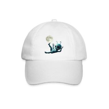 Bébé extraterrestre au décollage - Casquette classique - blanc/blanc - Devant