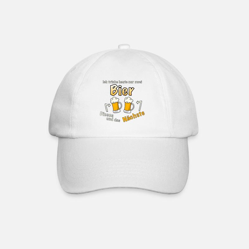 Another beer, please - Baseball Cap - white/white
