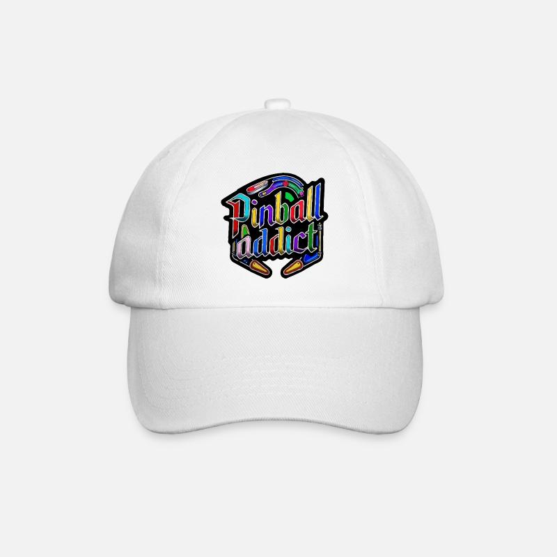 Accro au flipper - Casquette classique - blanc/blanc