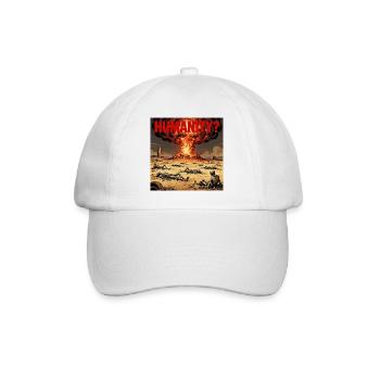 Atomic Humanity? - Baseball Cap - white/white - Front