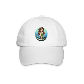 Motif de l’insigne d’héroïne de mer - Casquette classique - blanc/blanc - Devant