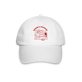 Bakery and Pastries - Baseball Cap - white/white - Front