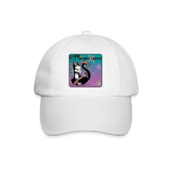 Attention: Freelance Running Artist - Baseball Cap - white/white - Front