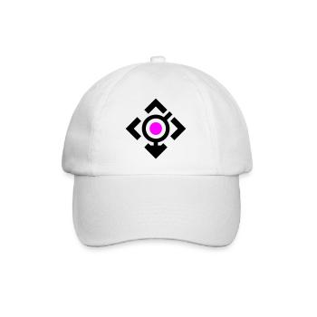 LGBT symbol - Baseball Cap - white/white - Front