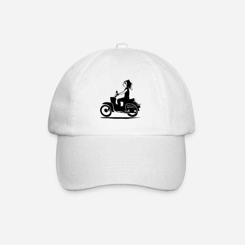 DELNJOSERBOWKA - MOBYL - Casquette classique - blanc/blanc