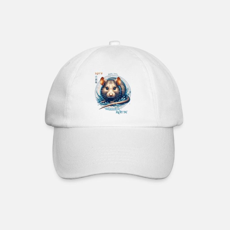 Water Rat 1972 – Legendary and in the Element - Baseball Cap - white/white