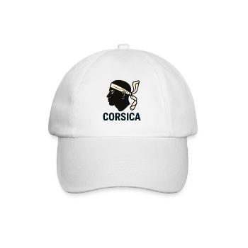 Modern Corsica - Baseball Cap - white/white - Front