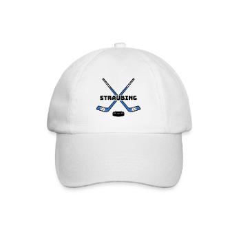 Eishockey Straubing - Baseballkappe - Weiß/Weiß - Vorne