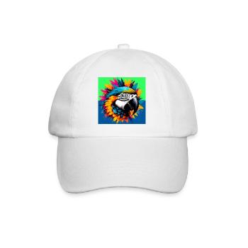 perroquet - Casquette classique - blanc/blanc - Devant
