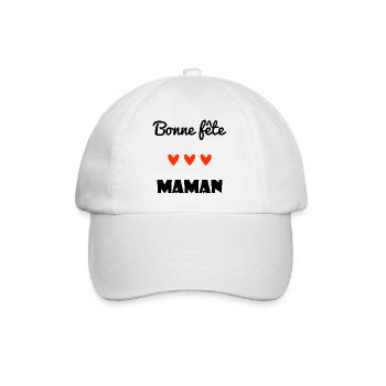 HAPPY BIRTHDAY. HAPPY MOTHER'S DAY. MAMMA. MOTHER'S DAY - Baseball Cap - white/white - Front