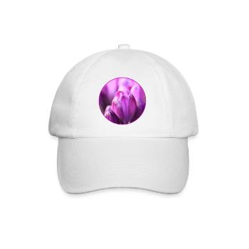 Crocuses Crocus Purple Flowers Crocus Bud - Baseball Cap - white/white - Front