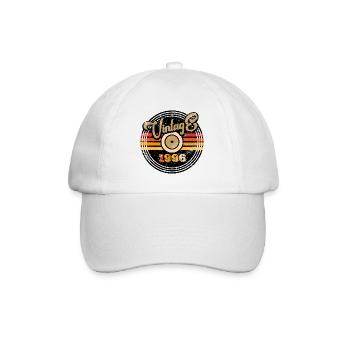 30e anniversaire du millésime 1996 - Casquette classique - blanc/blanc - Devant