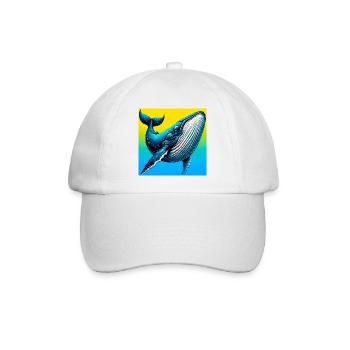 baleine - Casquette classique - blanc/blanc - Devant