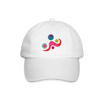 Le yoga design_50 - Casquette classique - blanc/blanc - Devant
