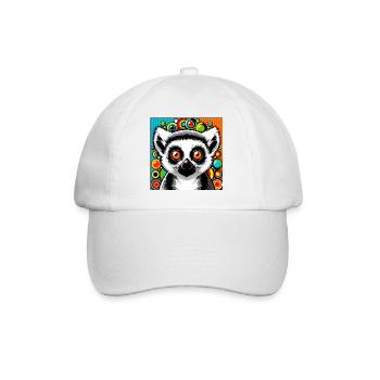 Lémurien - Casquette classique - blanc/blanc - Devant