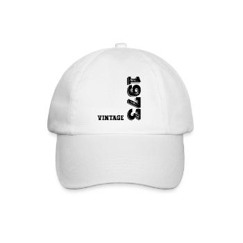 Millésime 1973 - Casquette classique - blanc/blanc - Devant