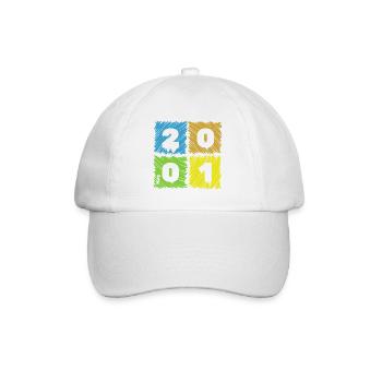 25. Écussons de Farbige du Geburtstag depuis 05/2001 - Casquette classique - blanc/blanc - Devant