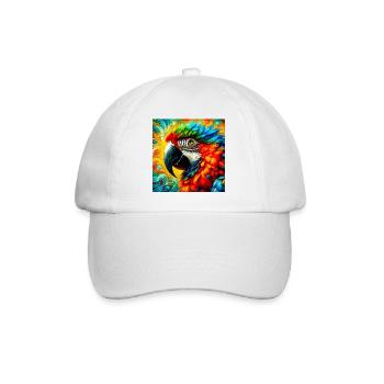 perroquet - Casquette classique - blanc/blanc - Devant